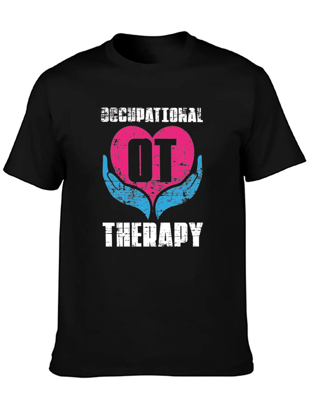 Occupational Therapy Lightweight Cotton T-Shirt – Daily Comfort Graphic Shirt