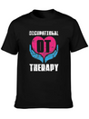 Occupational Therapy Lightweight Cotton T-Shirt – Daily Comfort Graphic Shirt