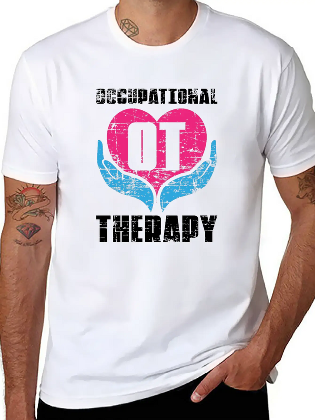 Occupational Therapy Lightweight Cotton T-Shirt – Daily Comfort Graphic Shirt