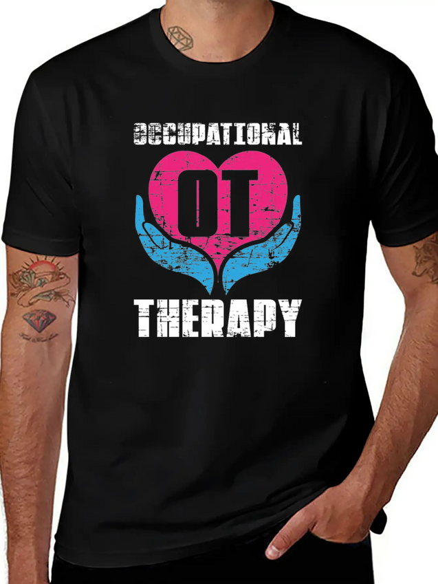 Occupational Therapy Lightweight Cotton T-Shirt – Daily Comfort Graphic Shirt
