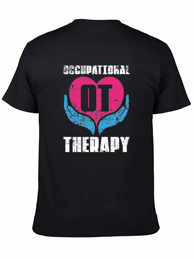 Occupational Therapy Lightweight Cotton T-Shirt – Daily Comfort Graphic Shirt