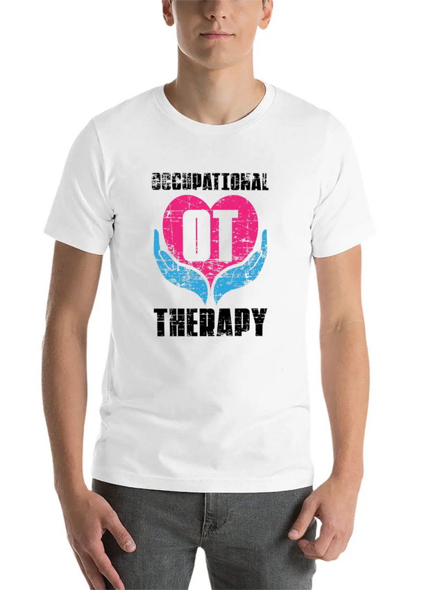 Occupational Therapy Lightweight Cotton T-Shirt – Daily Comfort Graphic Shirt