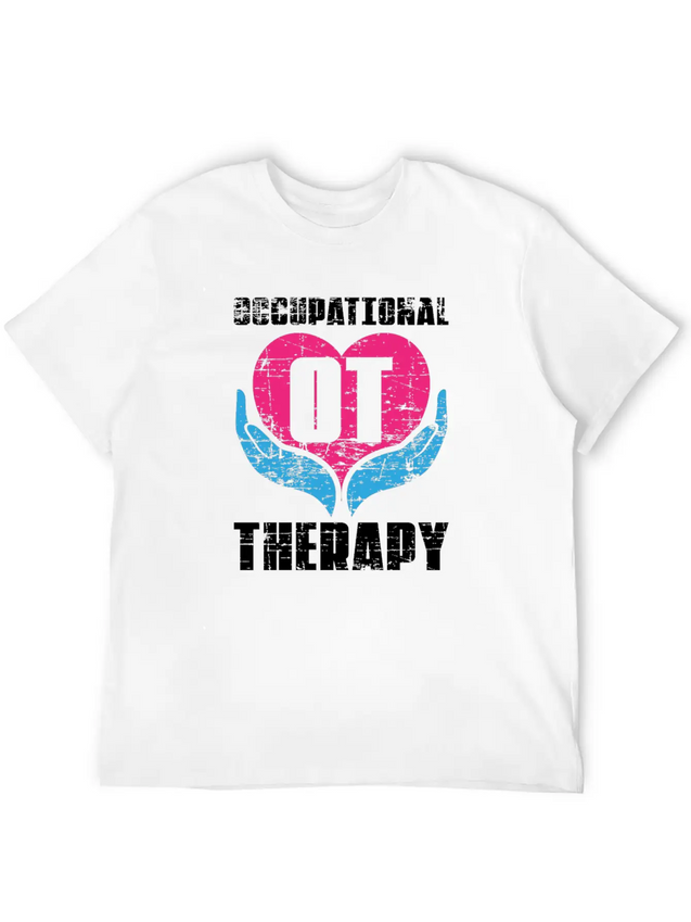 Occupational Therapy Lightweight Cotton T-Shirt – Daily Comfort Graphic Shirt