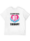 Occupational Therapy Lightweight Cotton T-Shirt – Daily Comfort Graphic Shirt
