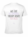 Occupational Therapy Occupational Therapist Saying Lightweight Cotton T-Shirt – Daily Comfort Graphic Shirt
