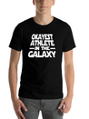 Okayest Athlete The Galaxy Lightweight Cotton T-Shirt – Daily Comfort Graphic Shirt