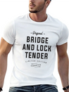 Original Bridge And Lock Tender Limited Edition Lightweight Cotton T-Shirt – Daily Comfort Graphic Shirt