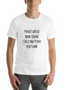 Out Of Your League White Lightweight Cotton T-Shirt – Daily Comfort Graphic Shirt