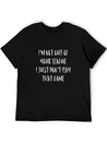Out Of Your League White Lightweight Cotton T-Shirt – Daily Comfort Graphic Shirt
