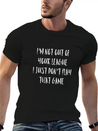 Out Of Your League White Lightweight Cotton T-Shirt – Daily Comfort Graphic Shirt