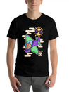 Owl Flies By Plane In The Sky Lightweight Cotton T-Shirt – Daily Comfort Graphic Shirt