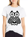 Owl Illustration Lightweight Cotton T-Shirt – Daily Comfort Graphic Shirt