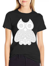Owl Illustration Lightweight Cotton T-Shirt – Daily Comfort Graphic Shirt