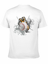 Paint Brush Baseball With Claw Lightweight Cotton T-Shirt – Daily Comfort Graphic Shirt