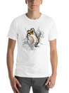 Paint Brush Baseball With Claw Lightweight Cotton T-Shirt – Daily Comfort Graphic Shirt