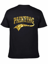 Painting Lightweight Cotton T-Shirt – Daily Comfort Graphic Shirt