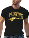 Painting Lightweight Cotton T-Shirt – Daily Comfort Graphic Shirt