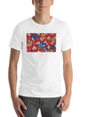 Paisley BATIK Style Bali Flowers Lightweight Cotton T-Shirt – Daily Comfort Graphic Shirt