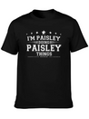 Paisley Lightweight Cotton T-Shirt – Daily Comfort Graphic Shirt