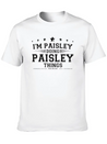 Paisley Lightweight Cotton T-Shirt – Daily Comfort Graphic Shirt