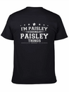 Paisley Lightweight Cotton T-Shirt – Daily Comfort Graphic Shirt