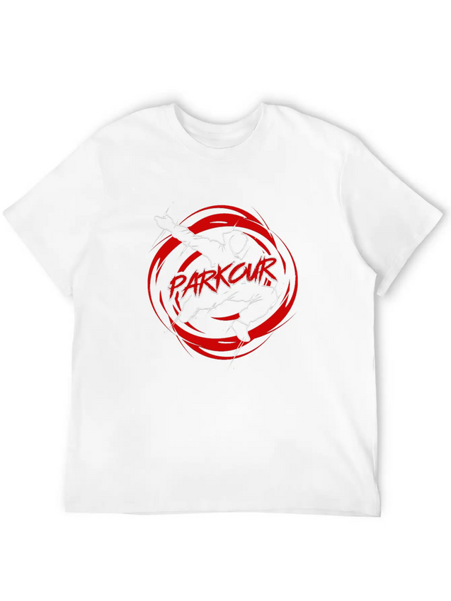 Parkour & Freerunning Jumping Twist Training Gift Lightweight Cotton T-Shirt – Daily Comfort Graphic Shirt