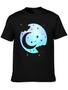 Pastel Goth Spiritual Moon Kawaii Lightweight Cotton T-Shirt – Daily Comfort Graphic Shirt