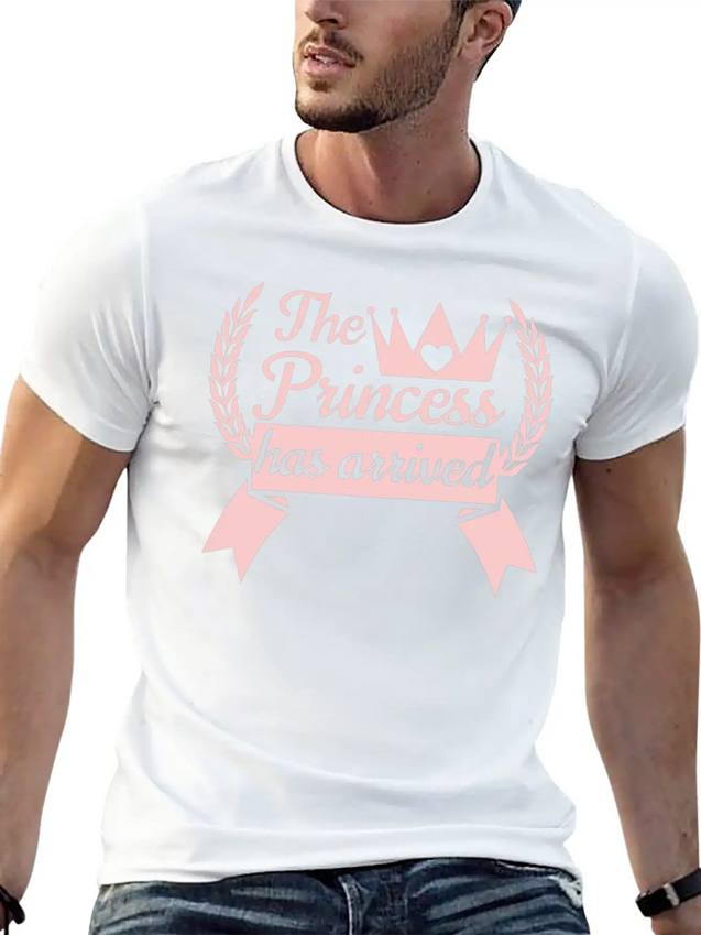 Pastel Princess Girl Lightweight Cotton T-Shirt – Daily Comfort Graphic Shirt