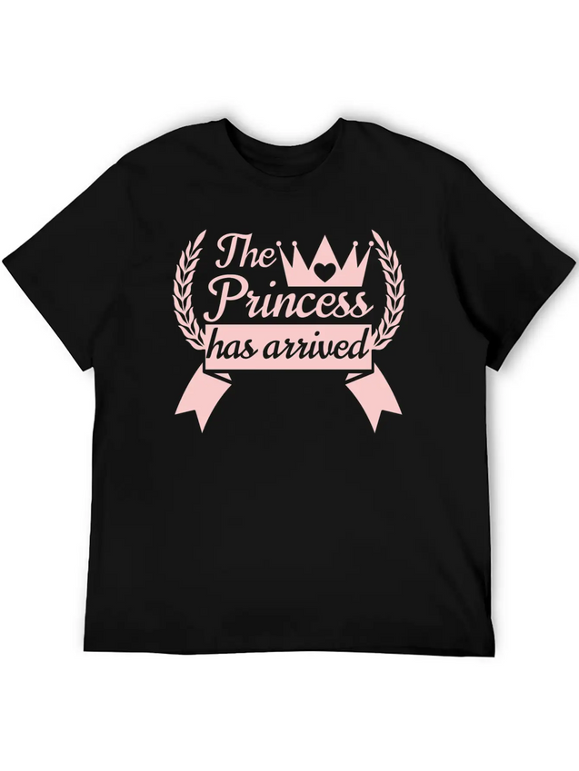 Pastel Princess Girl Lightweight Cotton T-Shirt – Daily Comfort Graphic Shirt