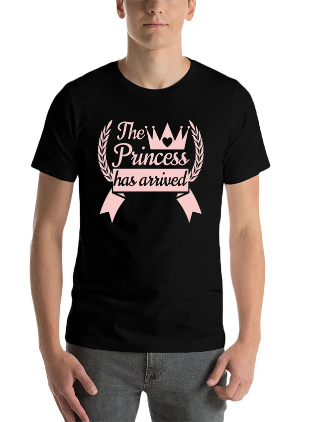 Pastel Princess Girl Lightweight Cotton T-Shirt – Daily Comfort Graphic Shirt