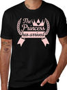 Pastel Princess Girl Lightweight Cotton T-Shirt – Daily Comfort Graphic Shirt