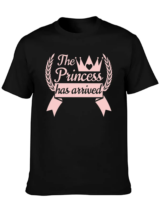 Pastel Princess Girl Lightweight Cotton T-Shirt – Daily Comfort Graphic Shirt