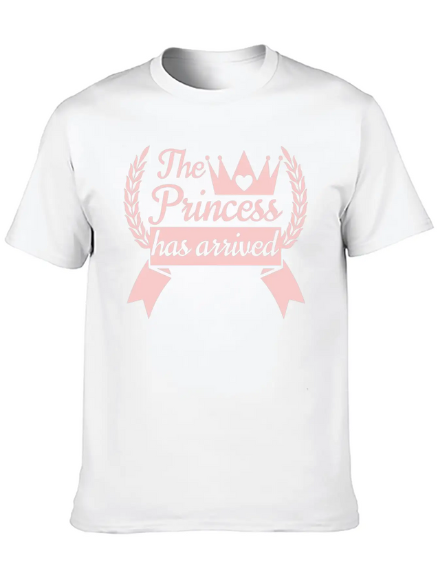 Pastel Princess Girl Lightweight Cotton T-Shirt – Daily Comfort Graphic Shirt