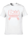 Pastel Princess Girl Lightweight Cotton T-Shirt – Daily Comfort Graphic Shirt