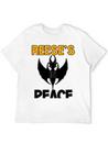 PEACE HALLOWEEN FLY SHIRT TSHIRT Lightweight Cotton T-Shirt – Daily Comfort Graphic Shirt