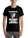 Pharmacist Pharmacy Retired Lightweight Cotton T-Shirt – Daily Comfort Graphic Shirt