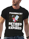 Pharmacist Pharmacy Retired Lightweight Cotton T-Shirt – Daily Comfort Graphic Shirt