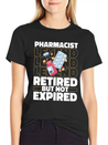 Pharmacist Pharmacy Retired Lightweight Cotton T-Shirt – Daily Comfort Graphic Shirt