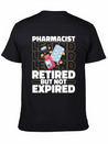 Pharmacist Pharmacy Retired Lightweight Cotton T-Shirt – Daily Comfort Graphic Shirt