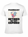 Pharmacist Pharmacy Retired Lightweight Cotton T-Shirt – Daily Comfort Graphic Shirt