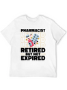 Pharmacist Pharmacy Retired Lightweight Cotton T-Shirt – Daily Comfort Graphic Shirt