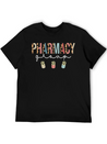 Pharmacy Group Squad Leopard For Pharmacist Lightweight Cotton T-Shirt – Daily Comfort Graphic Shirt