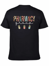 Pharmacy Group Squad Leopard For Pharmacist Lightweight Cotton T-Shirt – Daily Comfort Graphic Shirt