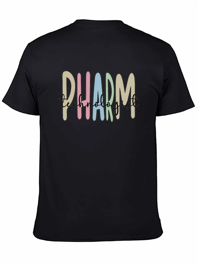 Pharmacy Technologist Pharm Tech Pharmacy Tech Lightweight Cotton T-Shirt – Daily Comfort Graphic Shirt