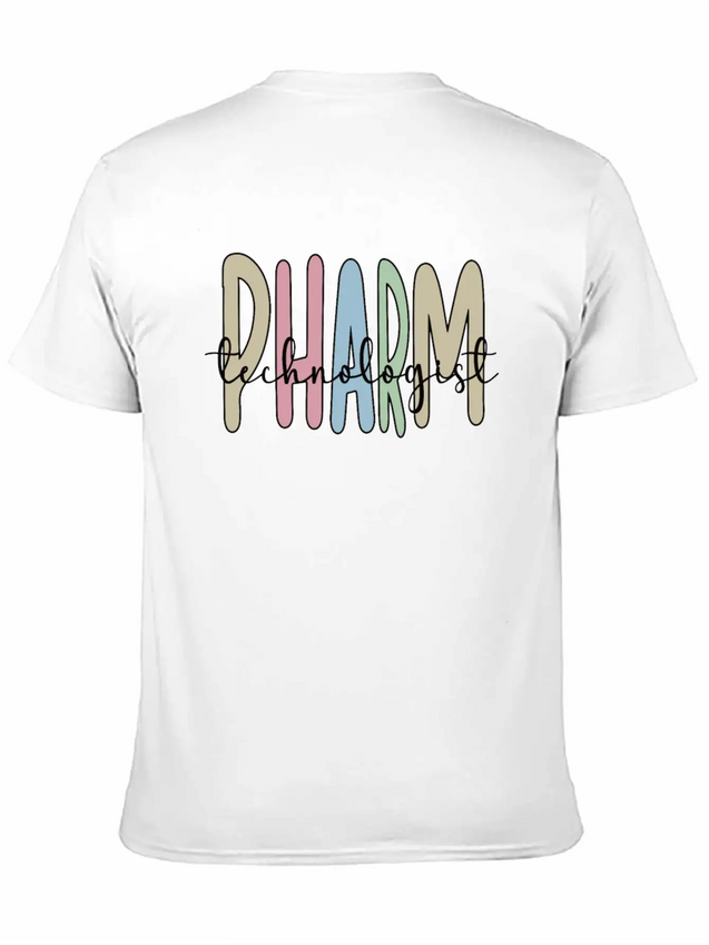 Pharmacy Technologist Pharm Tech Pharmacy Tech Lightweight Cotton T-Shirt – Daily Comfort Graphic Shirt