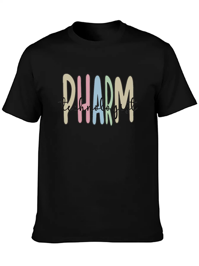 Pharmacy Technologist Pharm Tech Pharmacy Tech Lightweight Cotton T-Shirt – Daily Comfort Graphic Shirt