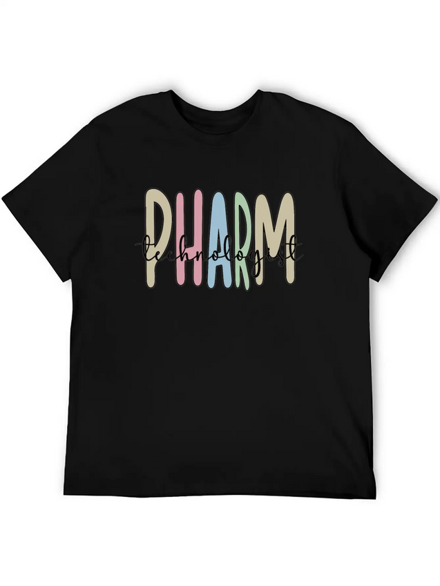 Pharmacy Technologist Pharm Tech Pharmacy Tech Lightweight Cotton T-Shirt – Daily Comfort Graphic Shirt