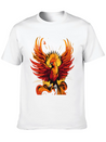 Phoenix Bird - Ancient Greek Mythology Lightweight Cotton T-Shirt – Daily Comfort Graphic Shirt