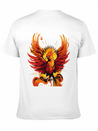 Phoenix Bird - Ancient Greek Mythology Lightweight Cotton T-Shirt – Daily Comfort Graphic Shirt
