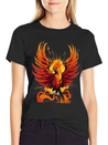 Phoenix Bird - Ancient Greek Mythology Lightweight Cotton T-Shirt – Daily Comfort Graphic Shirt
